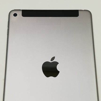 iPad mini 4 Wi-Fi+Cellularモデル / 7インチ / 2015 / 128GB / スペースグレイ / au版SIMロック解除品 / ランク:C / MK762J/A / A1550 【管理番号:33226】