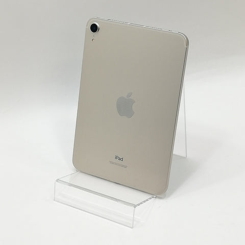 【ネットワーク利用制限▲】iPad mini / Wi-Fi+Cellularモデル / 8インチ / 第6世代 / 2021 / 256GB / スターライト / SoftBank版SIMフリー / ランク:B / MK8H3J/A / A2567 【中古品管理番号:33293】