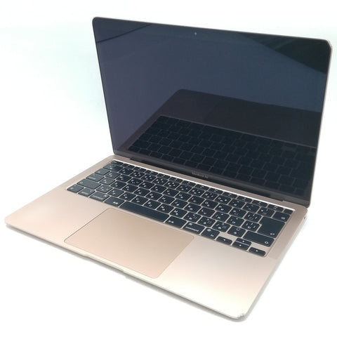 MacBook Air M1 / 13インチ / Mid2020 / 8GB / 256GB / ゴールド / ランク:C / MGND3J/A / 【中古品管理番号:36038】