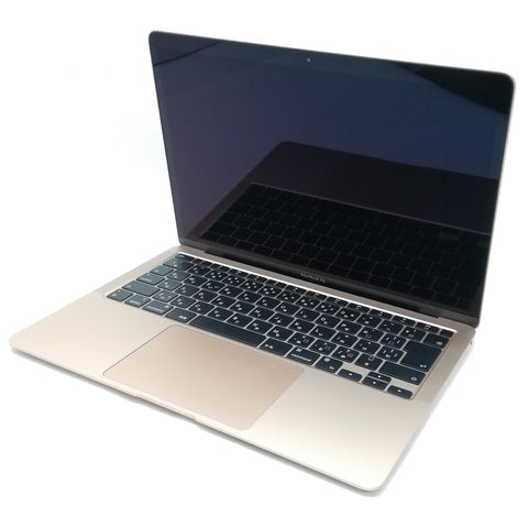 MacBook Air M1 / 13インチ / Mid2020 / 8GB / 256GB / ゴールド / ランク:B / MGND3J/A / 【中古品管理番号:36043】