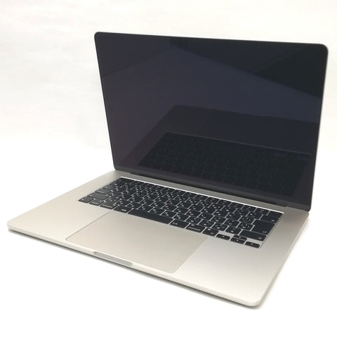 MacBook Air M2 / 15インチ / 2023 / 8GB / 256GB / スターライト / ランク:A / MQKU3J/A / 【中古品管理番号:37222】