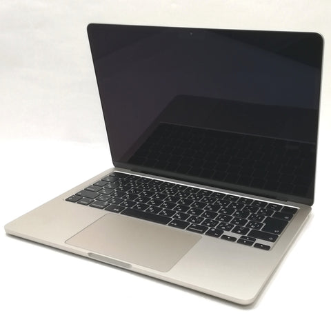 MacBook Air M2 / 13インチ / 2022 / 8GB / 256GB / スターライト / ランク:A / MLY13J/A / 【中古品管理番号:37354】