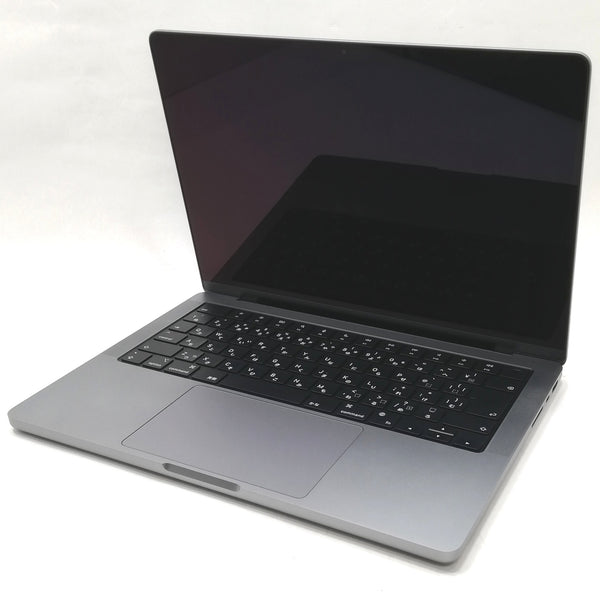 MacBook Pro M1 Pro / 14インチ / 2021 / 16GB / 512GB / スペースグレイ / ランク:B / MKGP3J/A / 【中古品管理番号:37425】