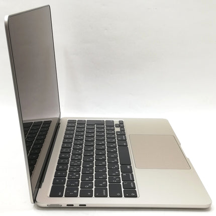 MacBook Air M2 / 13インチ / 2022 / 16GB / 512GB / スターライト / ランク:B / MLY13J/A / 【中古品管理番号:37464】