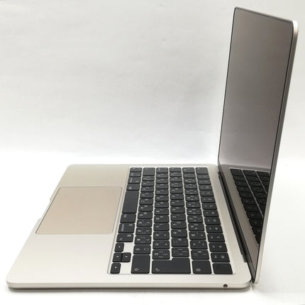 MacBook Air M2 / 13インチ / 2022 / 16GB / 512GB / スターライト / ランク:B / MLY13J/A / 【中古品管理番号:37464】