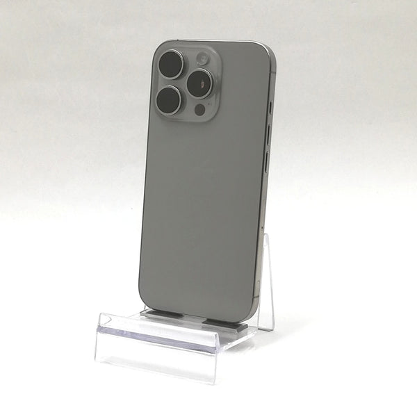 iPhone 16 Pro / 2024 / 128GB / ナチュラルチタニウム / 国内版SIMフリー / ランク:A / MYMY3J/A / A3292 【中古品管理番号:37478】