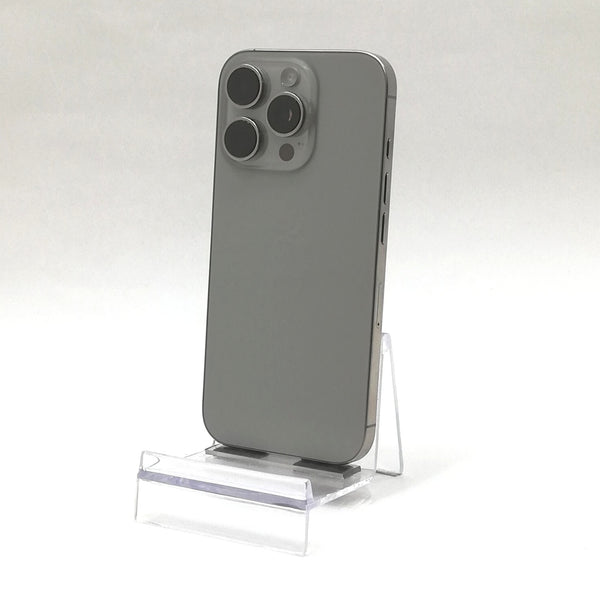 iPhone 16 Pro / 2024 / 128GB / ナチュラルチタニウム / 国内版SIMフリー / ランク:A / MYMY3J/A / A3292 【中古品管理番号:37481】