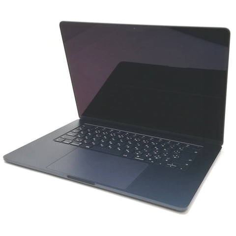 MacBook Air M3 / 15インチ / 2024 / 16GB / 256GB / ミッドナイト / ランク:B / MC9G4J/A / 【中古品管理番号:37482】