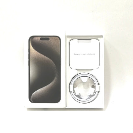 iPhone 15 Pro / 2023 / 128GB / ナチュラルチタニウム / 国内版SIMフリー / ランク:B / MTU93J/A / A3101 【中古品管理番号:37502】