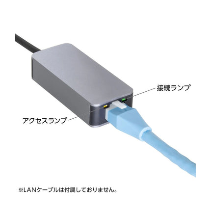 USB-C to 2.5Gigabit LAN変換アダプター [CCA-UCL25]
