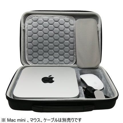 キーボードとマウスが収納可能なMacmini用キャリングケース [MacminiCaseWKM]