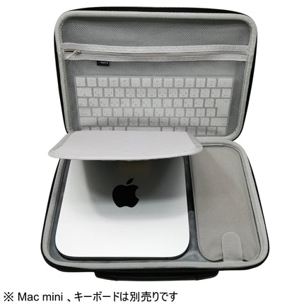 キーボードとマウスが収納可能なMacmini用キャリングケース [MacminiCaseWKM]