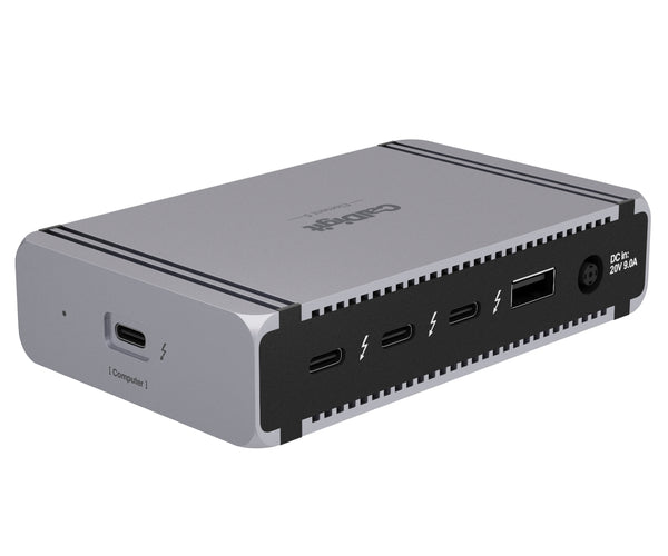 Thunderbolt 5 ハブ 9ポート 90W給電 最大120Gb/s CalDigit Element 5 