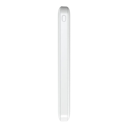 モバイルバッテリー 10000mAh 2台同時充電 ホワイト [L-MB10W]