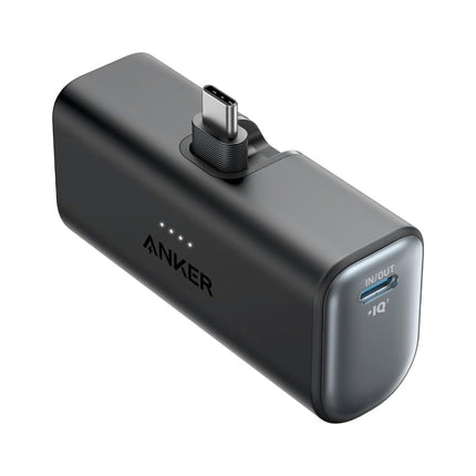 Anker Nano Power Bank (22.5W, Built-In USB-C Connector)ブラック [A1653N11]