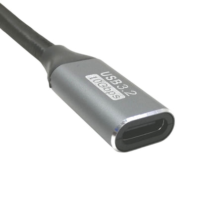 TypeC変換強化ケーブルL字型 USB3.2Gen2 PD100W 30cm [L-TCAG2P-03]
