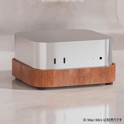 M4搭載MacMini用 木製スタンド [M4MacminiStand]