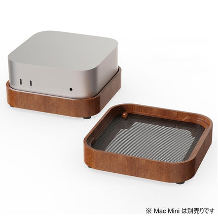 M4搭載MacMini用 木製スタンド [M4MacminiStand]