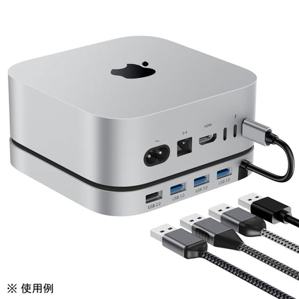 M4搭載MacMini用 USB-Cドッキングステーション [M4MacminiHUB]