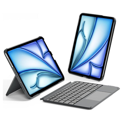 iPad11"/10.9"(Pro/Air/無印)対応 軽量トラックパッド付き日本語キーボードケース グレー [iPad11/109-TPKBCASE2-GR]