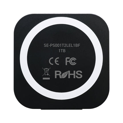 Exlipce E40 USB4 MagSafe Portable SSD 1TB ブラック [SE-PS001T2LEL1BF]