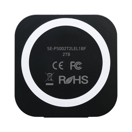 Exlipce E40 USB4 MagSafe Portable SSD 2TB ブラック [SE-PS002T2LEL1BF]