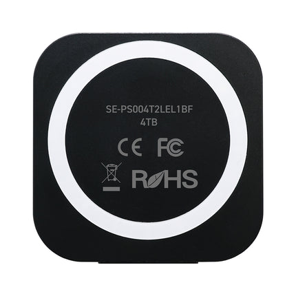 Exlipce E40 USB4 MagSafe Portable SSD 4TB ブラック [SE-PS004T2LEL1BF]