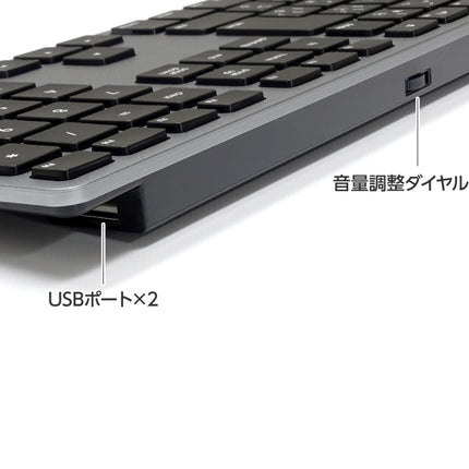 Matias Wired Aluminum keyboard for Mac - SpaceGray 日本語配列 [FK318B-JP]