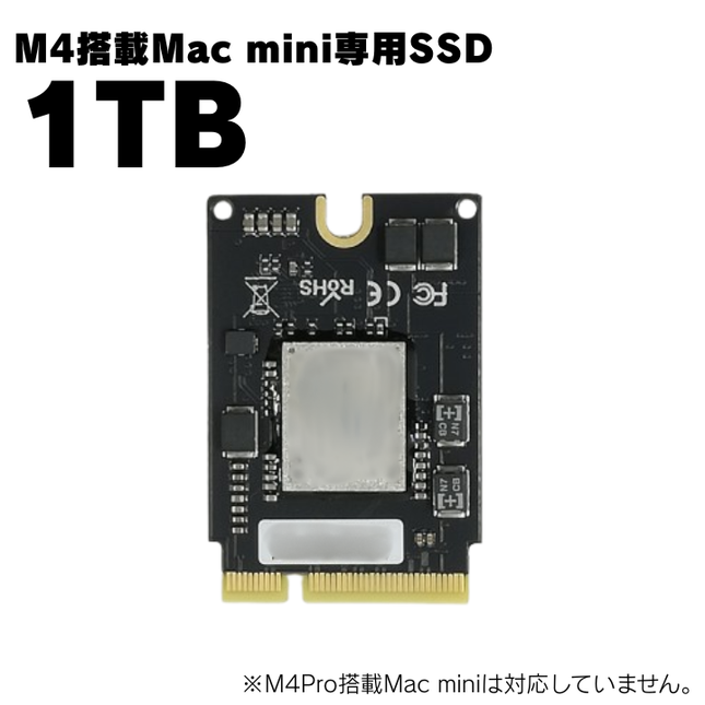 M4搭載 Mac mini用 SSD 1TB [M4MacminiSSD-1TB] – 秋葉館