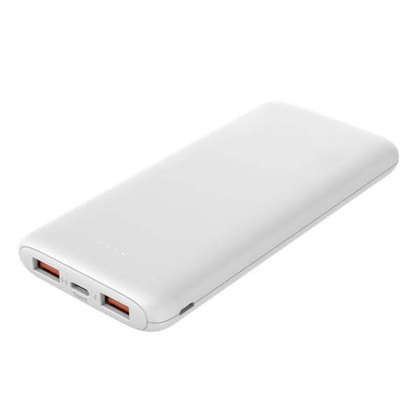 PD20W急速充電対応 モバイルバッテリー 10000mAh ホワイト [HD4-MBTC10KPD20WH]