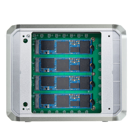 USB 4 you Silver Base 4Bay [CFUMX4U40G]