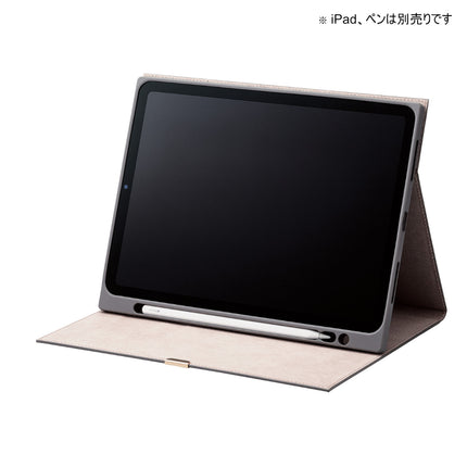 11インチiPad Air(M3/M2) iPad Air(第5,4世代) ケース &me フリーアングル チャコールグレー [TB-A23MWVJMGY]