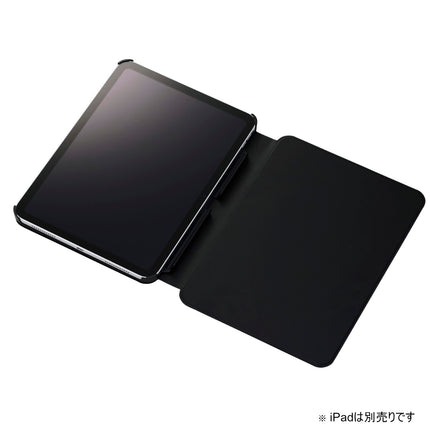 iPad(A16) iPad 第10世代 フラップケース ソフトレザー 高さ調整 スリープ対応 ブラック [TB-A24RWVH2BK]