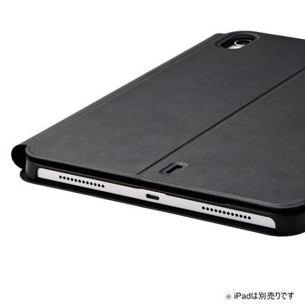 iPad(A16) iPad 第10世代 フラップケース ソフトレザー 高さ調整 スリープ対応 ブラック [TB-A24RWVH2BK]