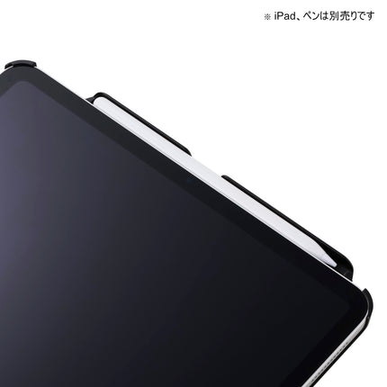 iPad(A16) iPad 第10世代 フラップケース ソフトレザー 高さ調整 スリープ対応 ブラック [TB-A24RWVH2BK]