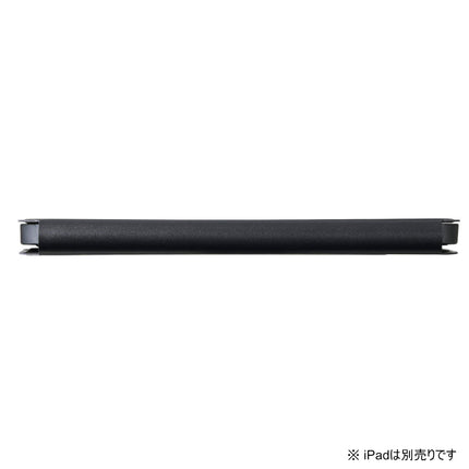 iPad mini(A17 Pro) フラップケース ソフトレザー 高さ調整 スリープ対応 ブラック [TB-A24SWVH2BK]