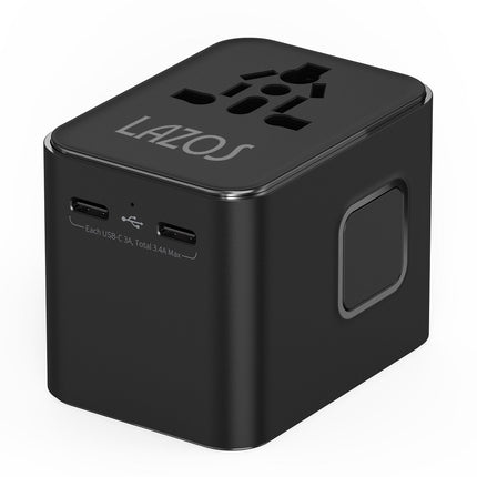 海外用 マルチ変換コンセント ACアダプター [L-MCP-AC3.4]