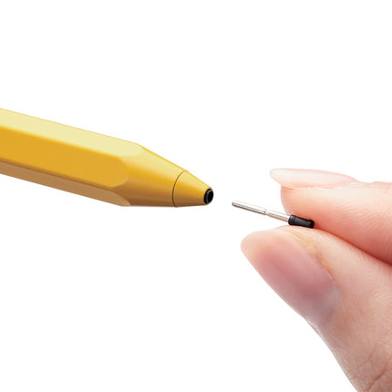 充電式アクティブタッチペン（6角 汎用 黄） [P-TPACSTEN01YL]