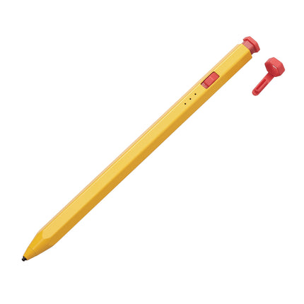 充電式アクティブタッチペン（6角 汎用 黄） [P-TPACSTEN01YL]