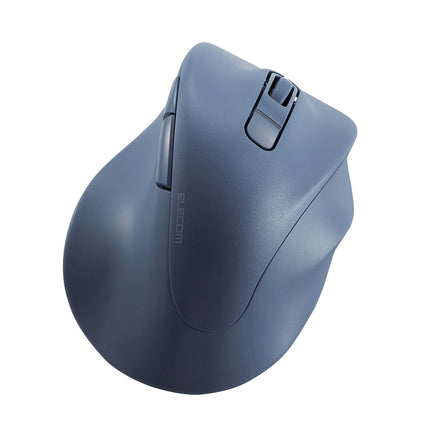 静音 Bluetooth5.0マウス "EX-G"5ボタン XLサイズ ブルー [M-XGXL30BBSKBU]