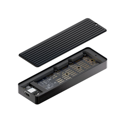 S.M.A.R.T M.2 -METER- M.2 NVMe外付けケース [SD-CM2DP-B]