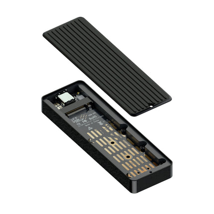 S.M.A.R.T M.2 -METER- M.2 NVMe外付けケース [SD-CM2DP-B]