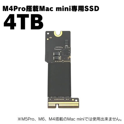 M4Pro搭載 Mac mini用 SSD 4TB [M4ProMacminiSSD-4TB]