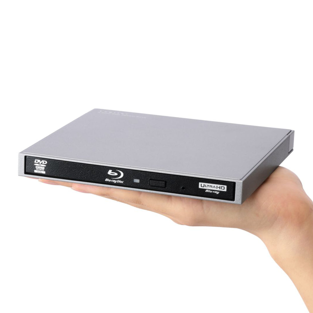 Logitec USB Type-C対応 ポータブルブルーレイドライブ for Mac(グレー