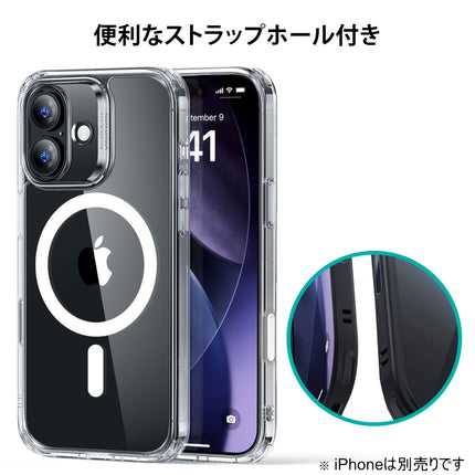 ESR Classic MagSafe対応クリアケース for iPhone 17 クリア [ES27884i17]