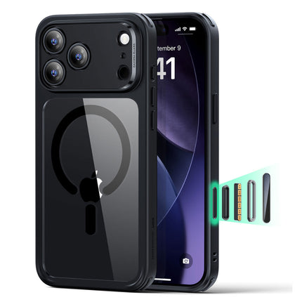 ESR Classic MagSafe対応クリアケース for iPhone 17 Pro クリアブラック [ES27890i17PR]