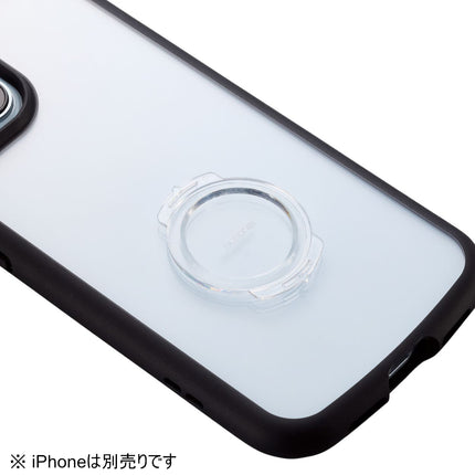 ショルダーストラップ/カードケース付/丸紐6mm/ブラック [P-STSDCDR06BK]