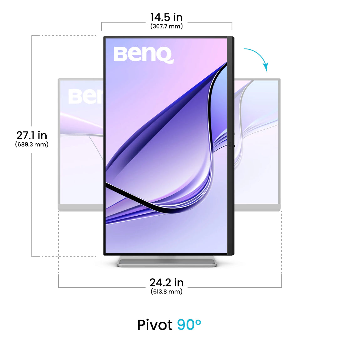 BenQ 27インチ Mac向け4K HDRモニター グレアパネル [MA270UP]｜Mac