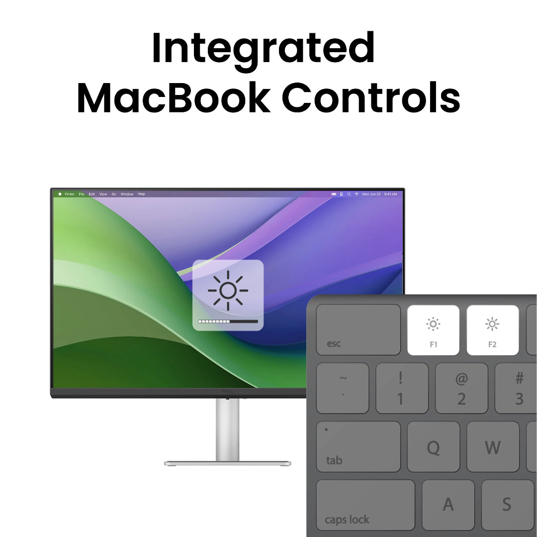 BenQ 27インチ Mac向け4K HDRモニター グレアパネル [MA270UP]｜Mac