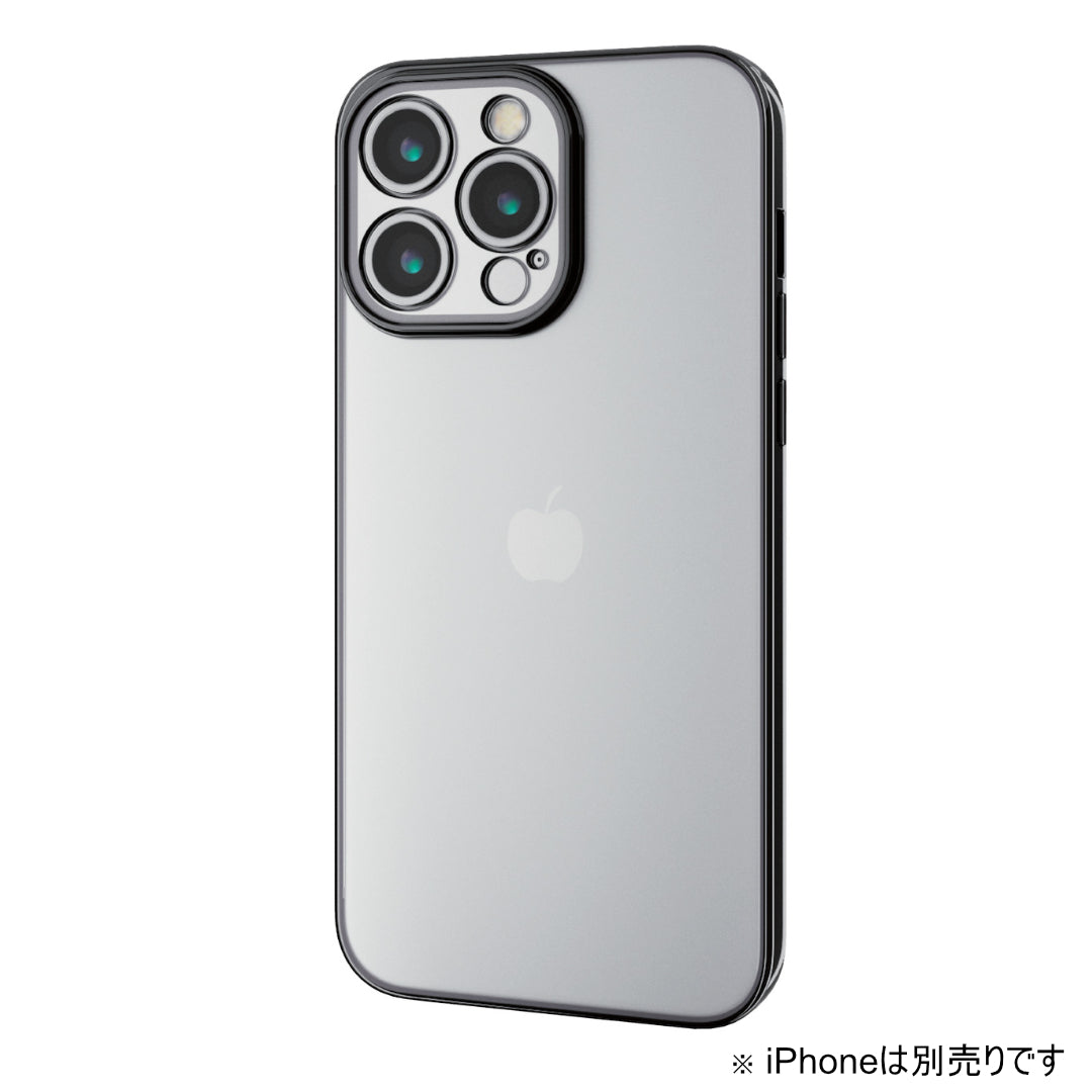 ELECOM iPhone 15 Pro Max ソフトケース 極限 メタリック [PM